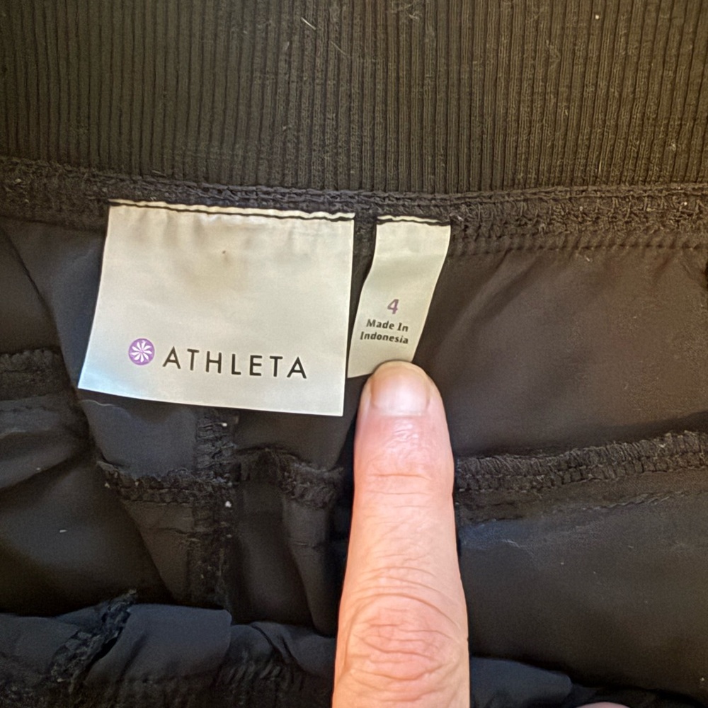 🖤 Athleta Women’s Soho Jogger Pants - Black (Size 4) - Picture 4 of 7